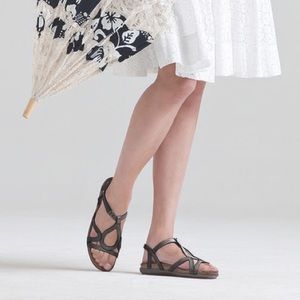 NAOT Black Dorith Sandals